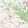Boucle du tacot à Preyssac d'Excideuil GPS track, route, trail
