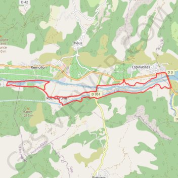 Le Plan GPS track, route, trail