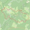 LES COLLINES DU DOULON GPS track, route, trail