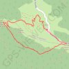 Le tour du Pic d'Issarbe en raquettes GPS track, route, trail