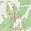 Cassaniouze Course à pied GPS track, route, trail