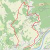 Entre moulins et lavoirs du Val de Cisse GPS track, route, trail