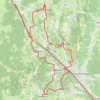 Pierreclos 21 Km GPS track, route, trail