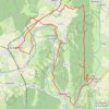 Croix de Mesmay par Rennes-sur-Loue GPS track, route, trail