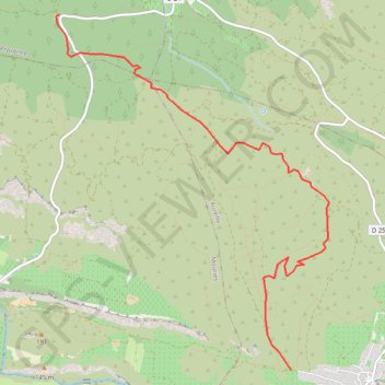 Aureille - La Coste Plantier GPS track, route, trail