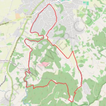 Pernes-les-Fontaines-edition-1-2017 GPS track, route, trail
