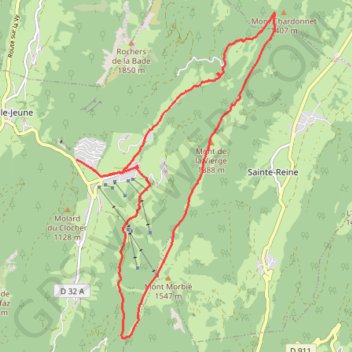 BOUCLE_BAUGES GPS track, route, trail