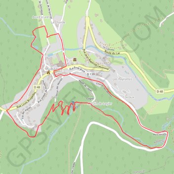 Circuit des monastères - modifié GPS track, route, trail