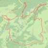 Croix des bergers GPS track, route, trail
