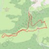 Sohandy Garateme depuis Col d'Irey GPS track, route, trail