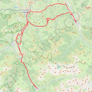 30 juin GPS track, route, trail