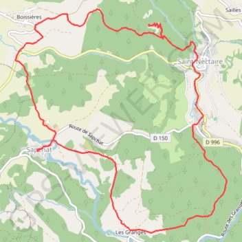 Saint-Nectaire - Puy d'Eraigne GPS track, route, trail