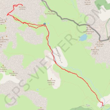Mallo de Acherito GPS track, route, trail