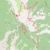 Forêt de Boscodon - La Grande Cabanne GPS track, route, trail