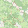 Chemin de la Factrice - Aix - Pays de Haute Corrèze GPS track, route, trail