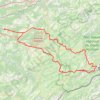 Villers le Lac - Saône GPS track, route, trail