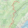 Grande Traversée du Jura (GTJ) - Randonnée de Mouthe (Doubs) à Lajoux (Jura) GPS track, route, trail
