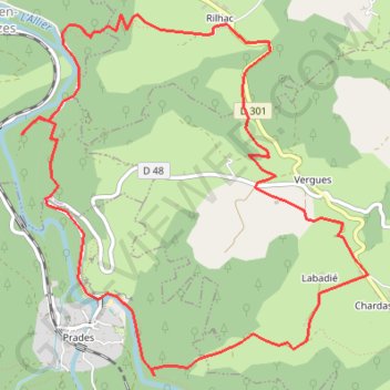 Monts d'aspremont GPS track, route, trail