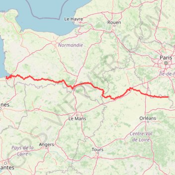 Paris > Massy GPS track, route, trail