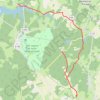 Autour de Guédelon GPS track, route, trail