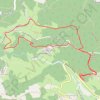 Combe fusil GPS track, route, trail