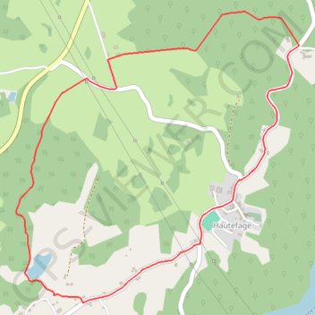 Vers la Maronne - Hautefage GPS track, route, trail
