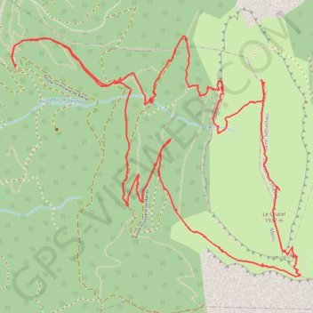 Bonnet de Calvin en boucle (Devoluy) GPS track, route, trail