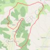 Circuit sur les chemins blancs de Bagat - Balat-en-Quercy GPS track, route, trail