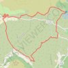 Lauriole et les meulières de Saint-Julien GPS track, route, trail