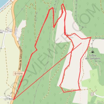 Les Reys - Botozel (Savoie) GPS track, route, trail