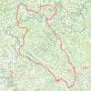 🚴 Trace ,boucle de l'Armagnac GPS track, route, trail