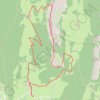 Roc des boeufs par les arêtes GPS track, route, trail