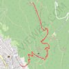 Mont Baron du Péril (Veyrier le lac) GPS track, route, trail