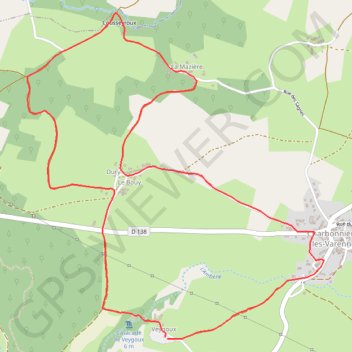 Le Grand Huit GPS track, route, trail