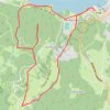 J6 - Lac saut bourrique cascad GPS track, route, trail