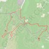 Le site Troglodytique du Barry GPS track, route, trail