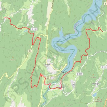 Legna - Moirans-en-Montagne GPS track, route, trail