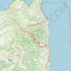 E06 - Aléria - Basti GPS track, route, trail