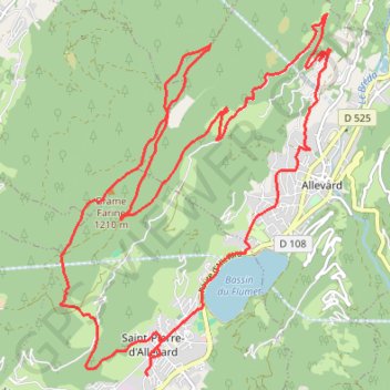 Bramefarine GPS track, route, trail