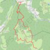 Les Jottis GPS track, route, trail