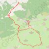 Txindoki y Arrubi desde Larraitz GPS track, route, trail