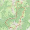 Chaurionde - Monts d'Armenaz par les crêtes GPS track, route, trail