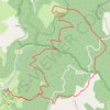 TREVES Gorges du Trévezel GPS track, route, trail