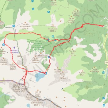 Frechendech GPS track, route, trail