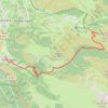 Hautacam descente par vallon d'Isaby et Ortiac GPS track, route, trail