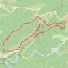 Source et Moulin de Tourre GPS track, route, trail