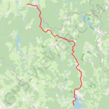 MARIGNY L EGLISE - LAC DES SETTONS GPS track, route, trail
