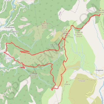 La cime de Roccassièra GPS track, route, trail