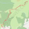 Sommet de Houndarete GPS track, route, trail