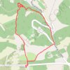 Le Rocher des Druides GPS track, route, trail